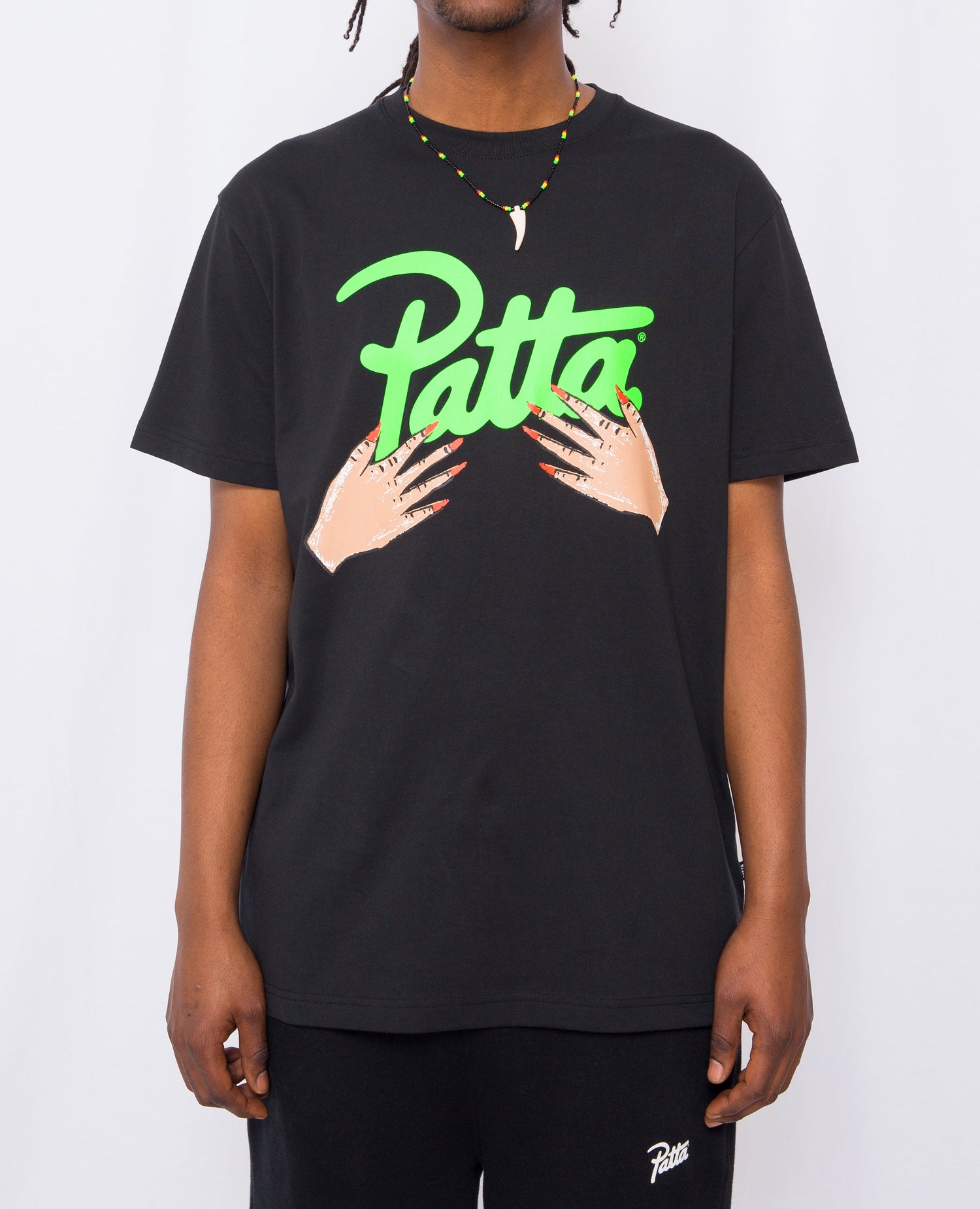 Patta Self Care Hands T-Shirt (Black)