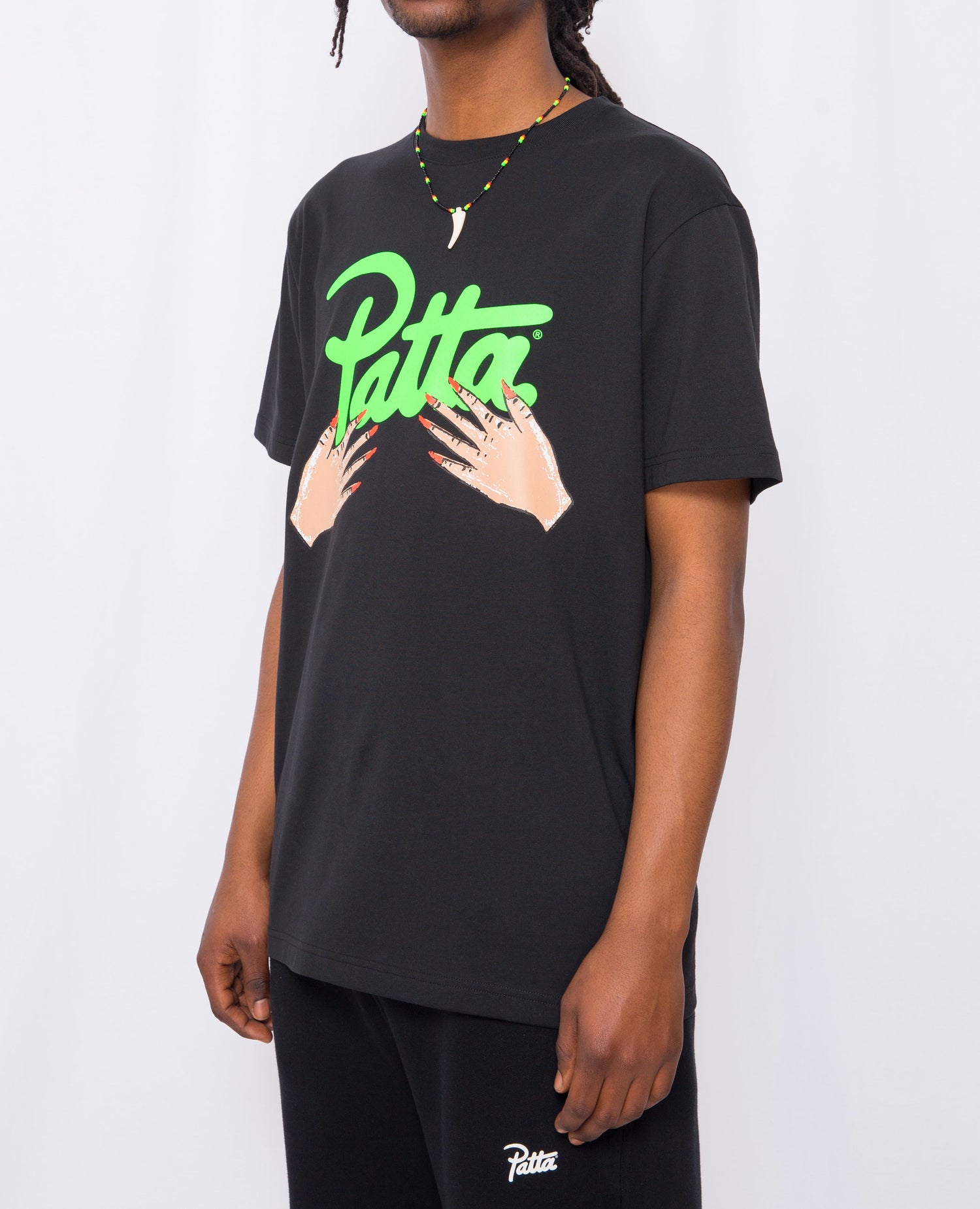 Patta Self Care Hands T-Shirt (Black)