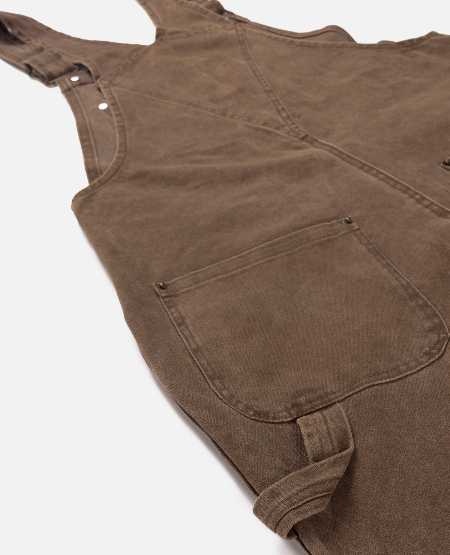 Patta Canvas Overalls (Washed Brown)