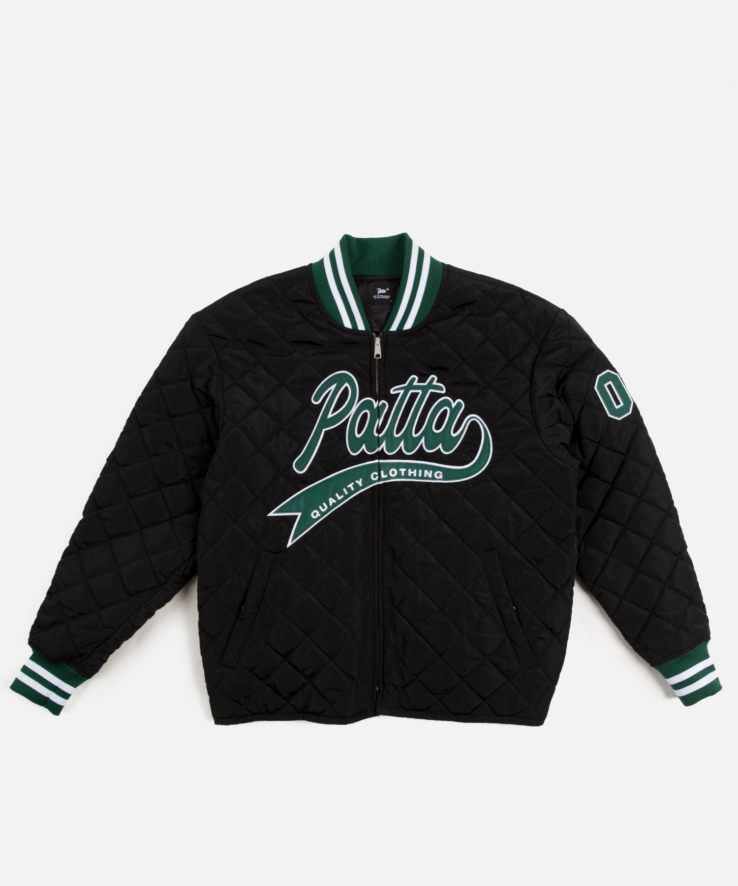 Patta Sport Quilted Jacket (Black/Green)